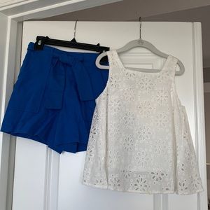 Zara kids summer linen shorts outfit